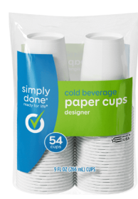 Simply Done Designer Paper Cups