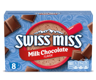 Swiss Miss Milk Chocolate Flavored Hot Cocoa Mix, 8 Count Hot Cocoa Mix Packets